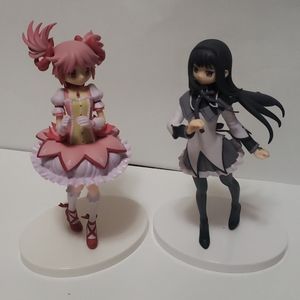 Madoka Magica Figure Set with Homura 7"